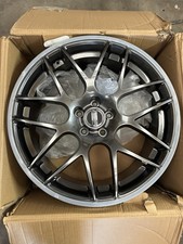 American Muscle 724 Hyperblack Wheel 20x10 5x114.3 5x4.5 +48mm Rear Track Single picture