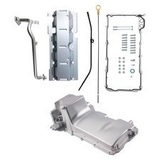 Muscle Car LS Oil Pan Kit New for GM LS Engines 5.3 5.7L 6.0L Aluminum 19212593 picture