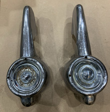 1952 MERCURY & MONARCH PAIR FRONT  BUMPER GUARDS ORIGINAL picture