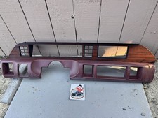 1991-1992-1993 Chevrolet Caprice Sedan Dash Radio Bezel Trim RED picture