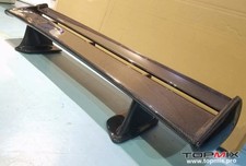 For Nissan Skyline R34 GTR GTT Carbon Fiber Rear Spoiler with JUN High Stand picture