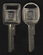OLDSMOBILE CUTLASS 1967 1971 1975 1979 1983 1984 1985 A B KEY BLANK picture