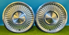 Lincoln Continental Premier Mk3 Wheel Covers Caps (2) 1958 1959 14” picture