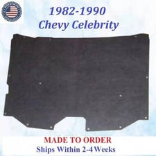 NEW 1982-1990 Chevrolet Celebrity HOOD INSULATION GRAY/BLACK REM #CVY-HIN-205 picture