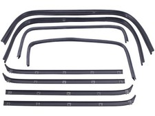 TRQ 68ND47Z Door Window Belt Weatherstrip Kit Fits 1982-1984 Dodge Rampage picture