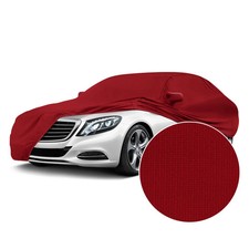 For Mercury Monarch 75-80 Satin Stretch Indoor Pure Red Custom Car Cover picture