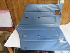 1968 AMC AMERICAN  RAMBLER ROGUE SCRAMBLER S/C REAR INTERIOR PANELS BLUE picture