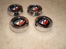 4  RALLYE WHEEL CENTER CAPS 71-87 BUICK GS SKYLARK REGAL CENTURY APOLLO GRAN SPT picture