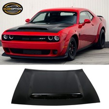 Fits 08-23 Dodge Challenger Demon Style Front Bumper Hood Aluminum picture