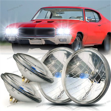 4PC Fits Buick GS 455 1970-1972 Round 5-3/4 5.75