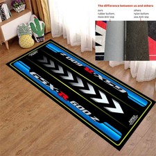 Motorcycle Mat Garage rug TPR rubber antislip mat 220*80cm For Suzuki GSX-R 600 picture
