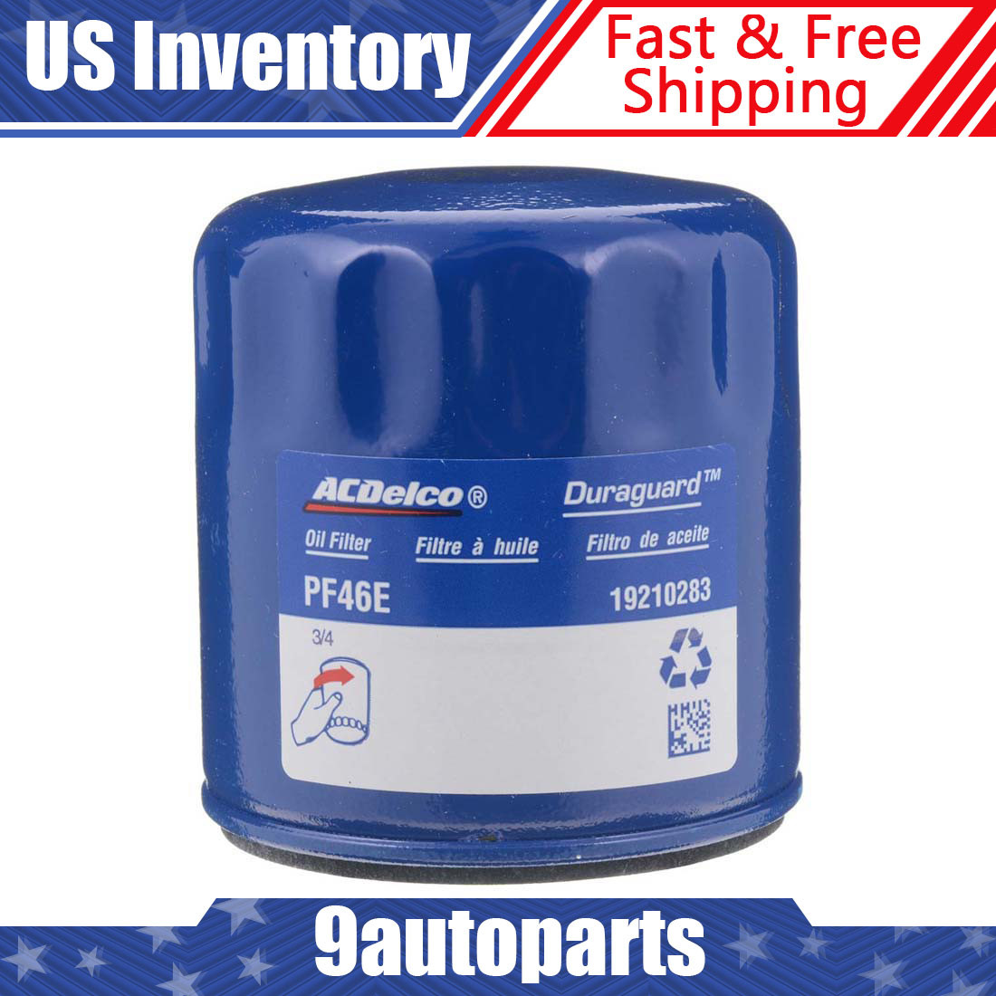 PF46E Oil Filter New for Chevy Olds Le Sabre Avalanche Express Van