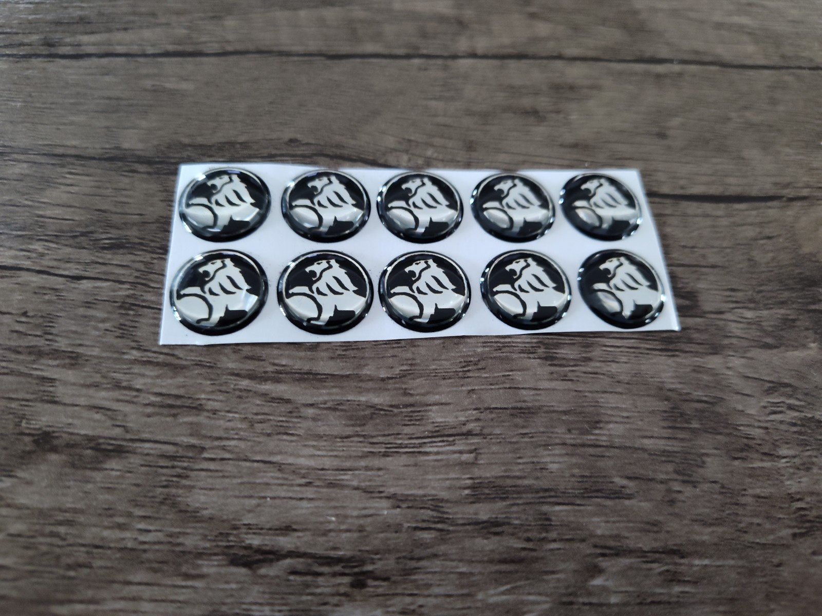 Holden Key Fob Gel Logo  14mm