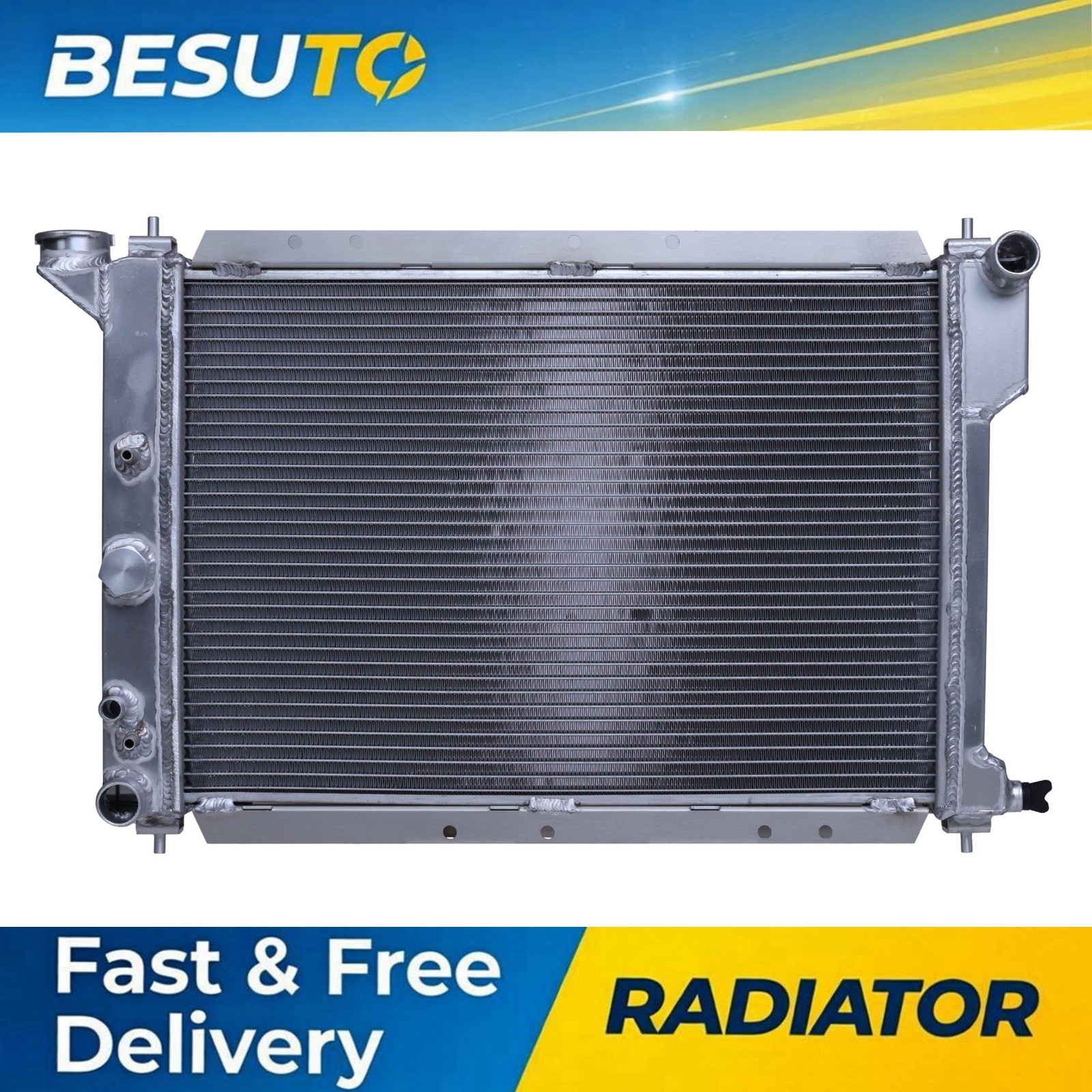 Radiator for Plymouth Caravelle 2.5L GAS SOHC NA 1986 1987 1988