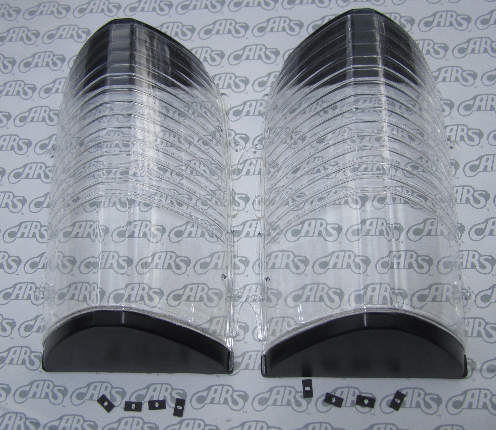 1963 1964 Buick Riviera Front Parking & Signal Lamp Lenses. Pair.  OEM  #5954383