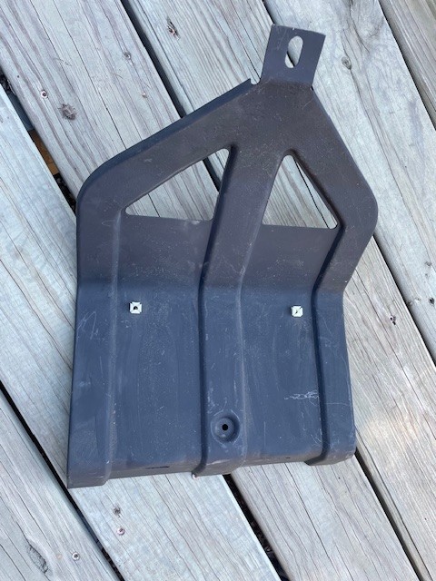 1967-69 plymouth barracuda front license plate bracket