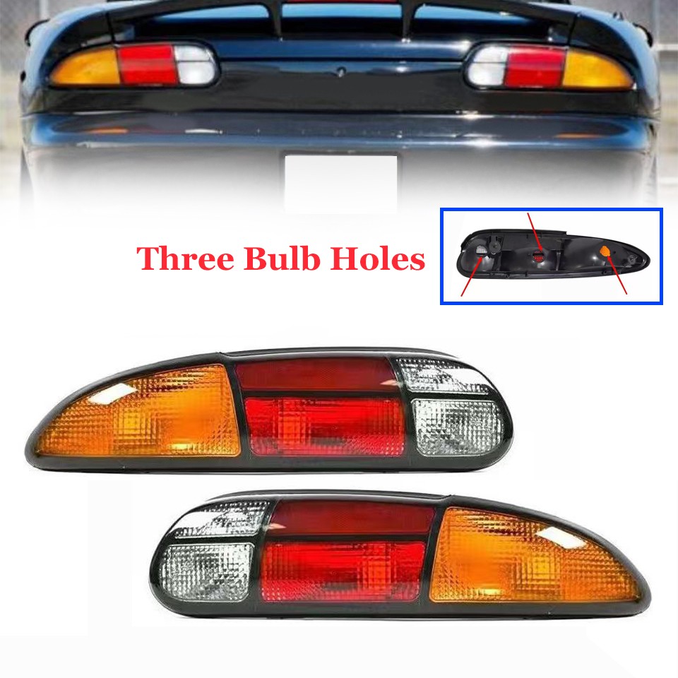 For 1993-2002 Chevrolet Camaro Base Z28 Tail Lights Lamps Halogen Left＋Right Set