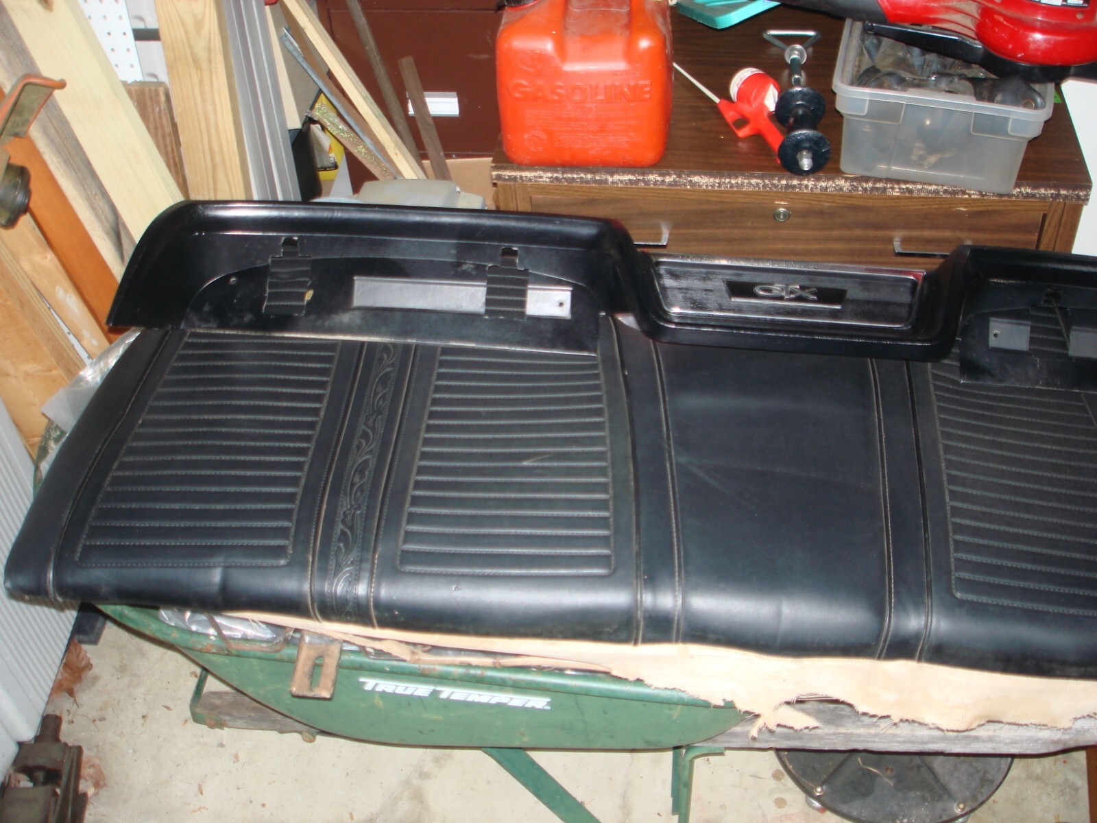 1967 Plymouth GTX  Rear Seat Back with Surround