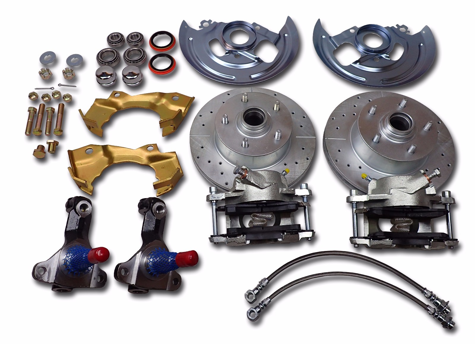 Chevrolet Nova 1968-1974 front Disc Brake Conversion Kit A F X Body brakes