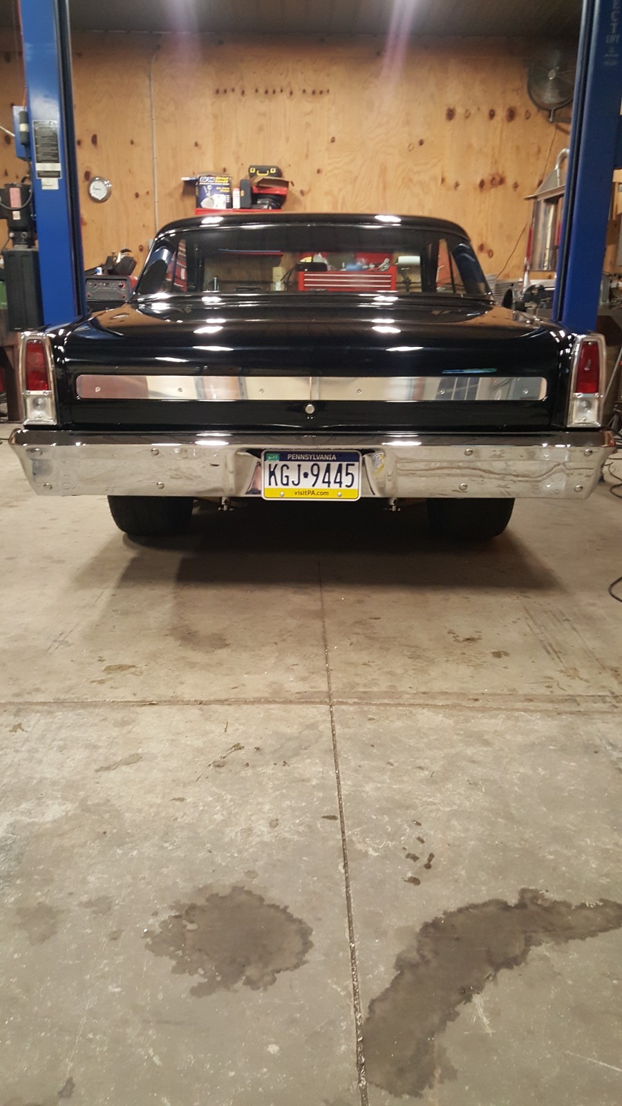 1966 Nova 1967 Nova Chevrolet chevy 11 trunk trim polished Aluminum  Molding 