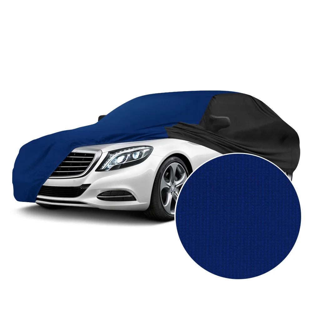 For Pontiac Phoenix 77-79 Car Cover Satin Stretch Indoor Impact Blue Custom Car