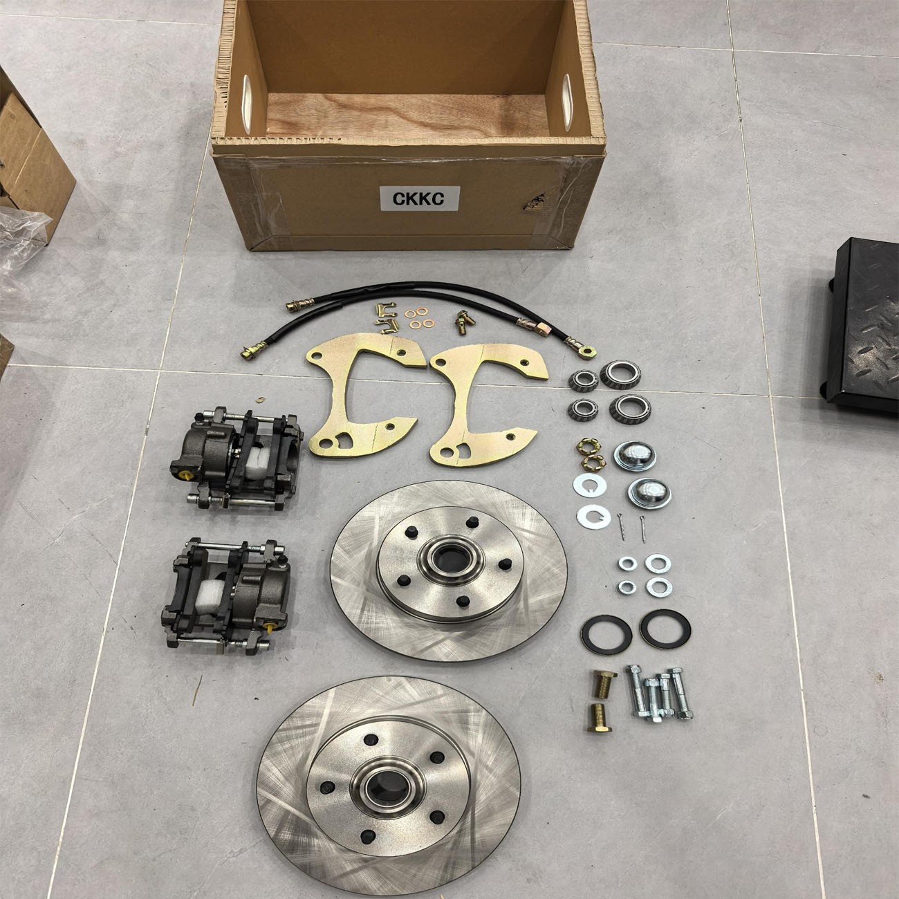 Front Disc Brake Kit for Chevy Biscayne Impala Bel Air 1955-1964 Conversion