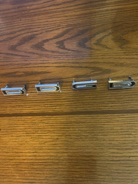 NOS MOPAR 1965 DODGE POLARA MONACO 880 TRUNK LID WAGON T`GATE LETTERS 
