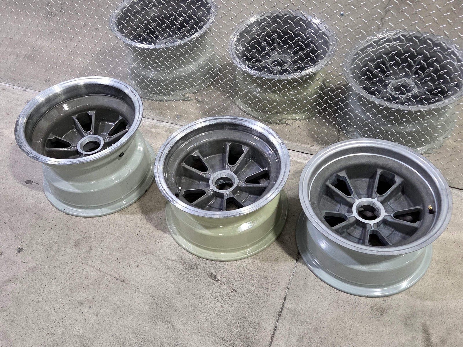Superformance Grand Sport C2 Knockoff Replica Pin Drive Wheels - 3 Wheels