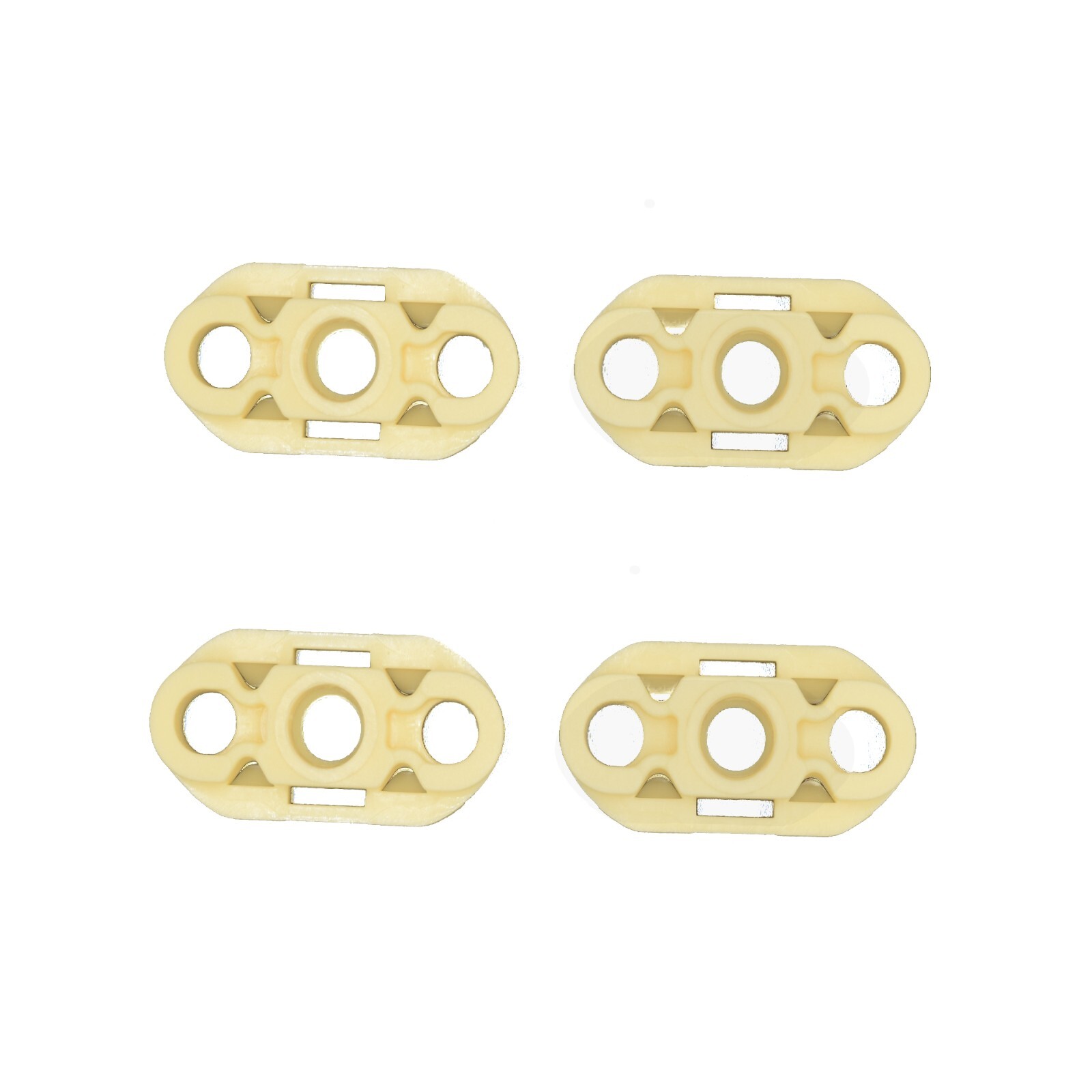 Impala Caprice Fleetwood Roadmaster window guides 4x pcs roller guide Clips NEW