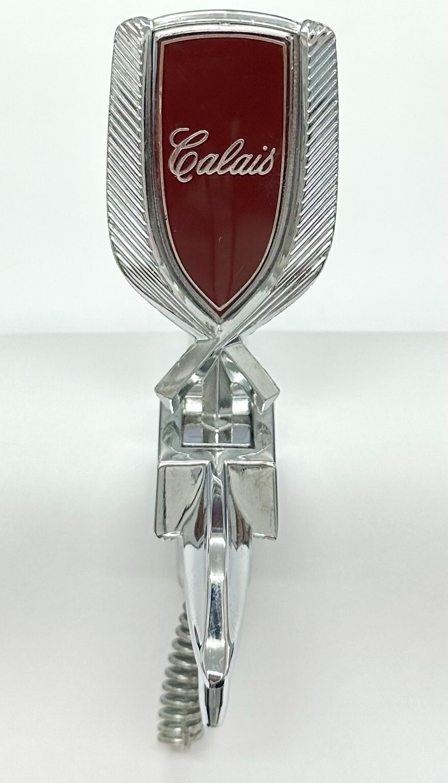 1978-80 Red Oldsmobile Calais Stand Up Header Panel Ornament Emblem GM #22508016