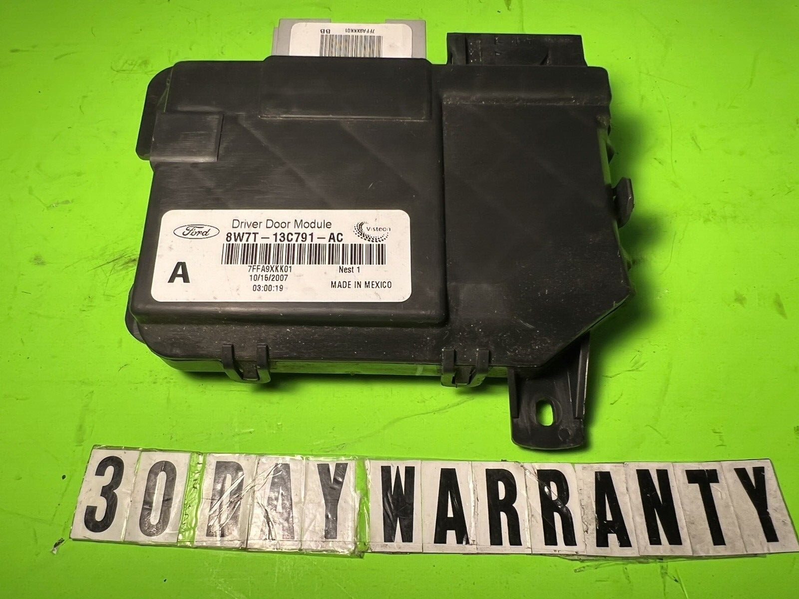 08-10 GENUINE  LINCOLN TOWN CAR KEYLESS ENTRY  DR MODULE 8W7T-13C791-AC/AD OEM