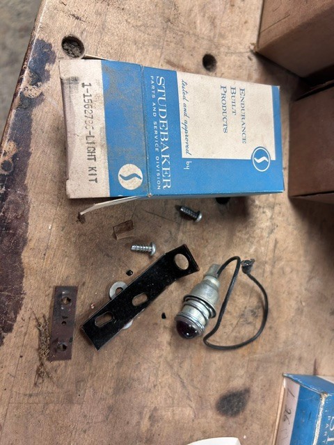 1964 STUDEBAKER PRESIDENT BRAKE LIGHT WARNING KIT NOS 1962786 CHAMPION LARK
