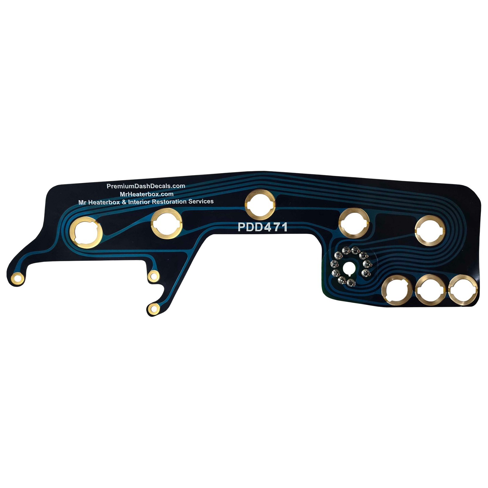 62 Buick Skylark Flexible Dash Circuit Board (installation service available)