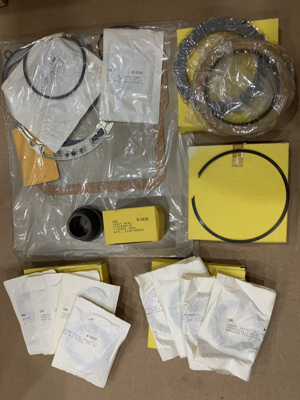 1959 1962 EDSEL FORD MERCURY METEOR FORDOMATIC 2 SPEED TRANSMISSION REBUILD KIT