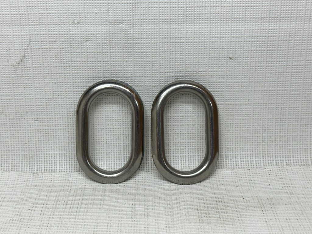1929-1935 Chevrolet Roadster & Touring New Pair Inside Door Handle Escutcheons