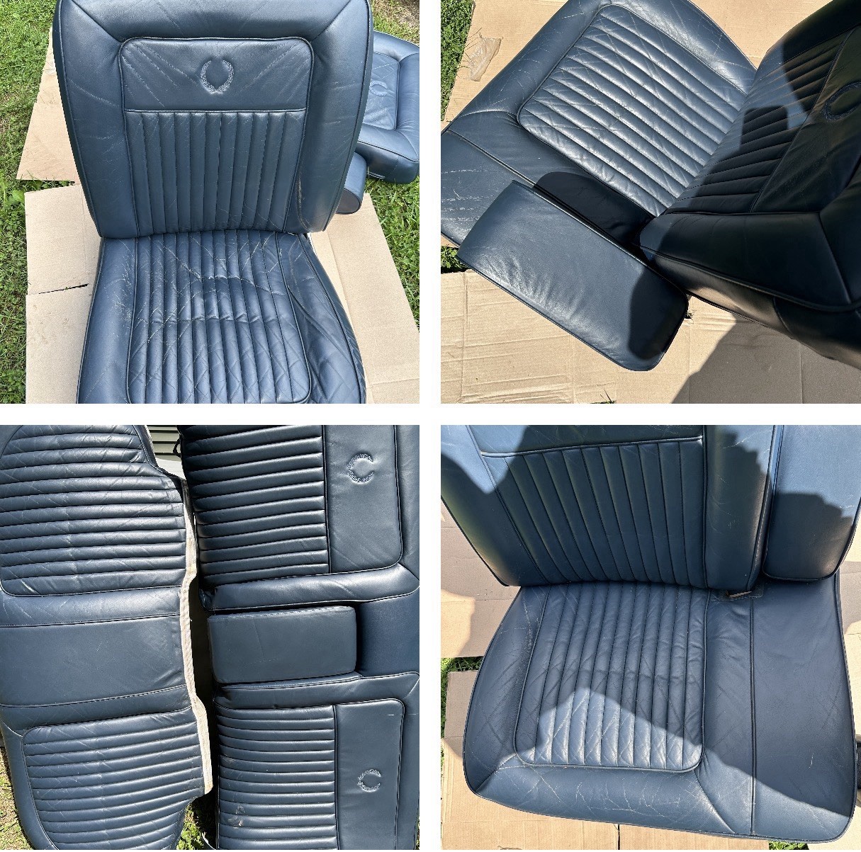 1980-1989 Cadillac Brougham Seats Front & Back