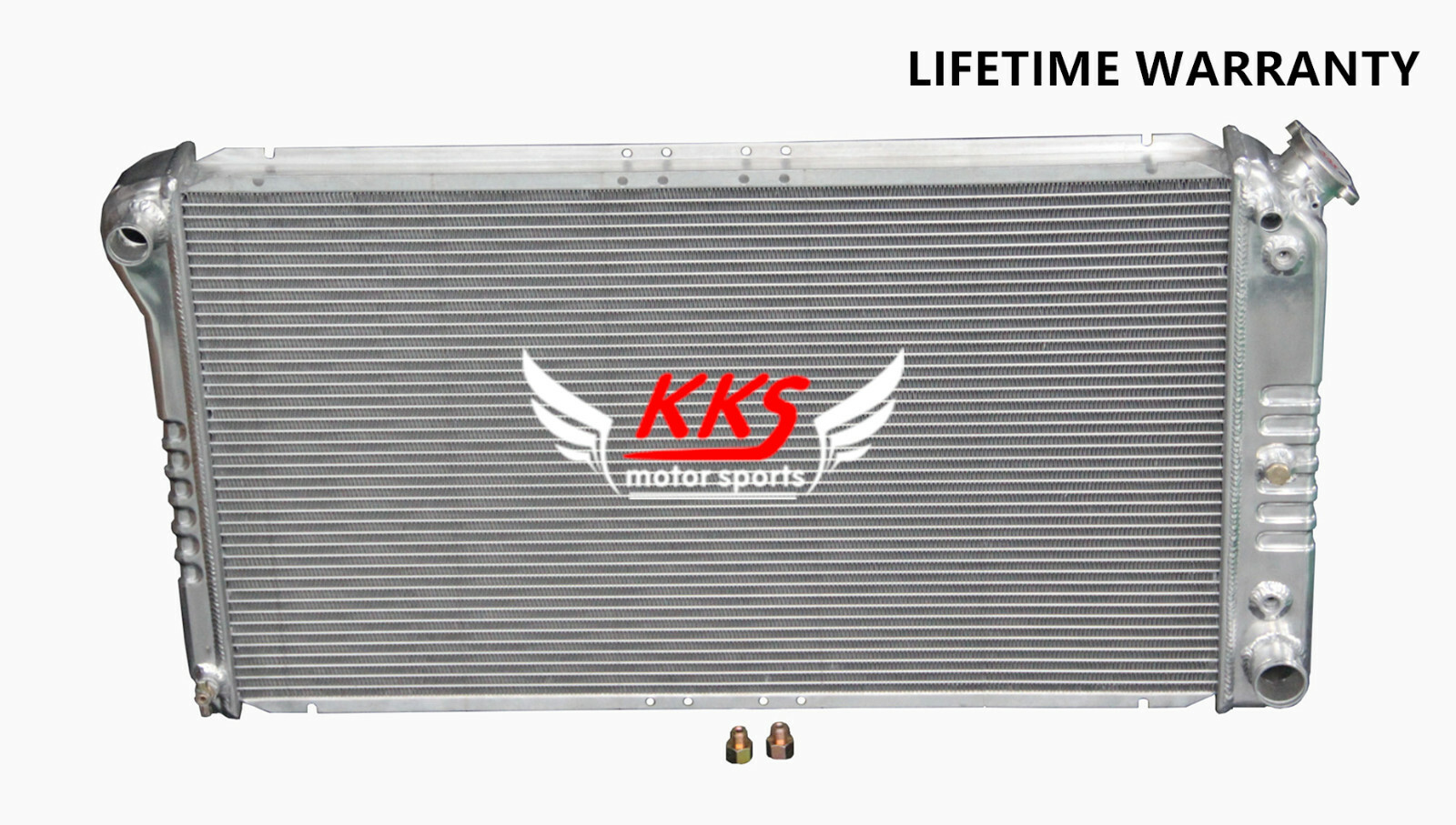 POLISHED KKS RADIATOR FIT 1991-93 CHEVY CAPRICE BUICK ROADMASTER OLDSMOBILE 5.0L