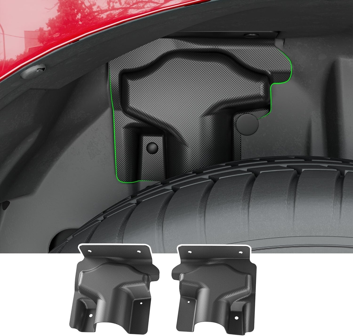 For 2022-2025 Ford Maverick Rear Shock Cover Shock Absorber Cover