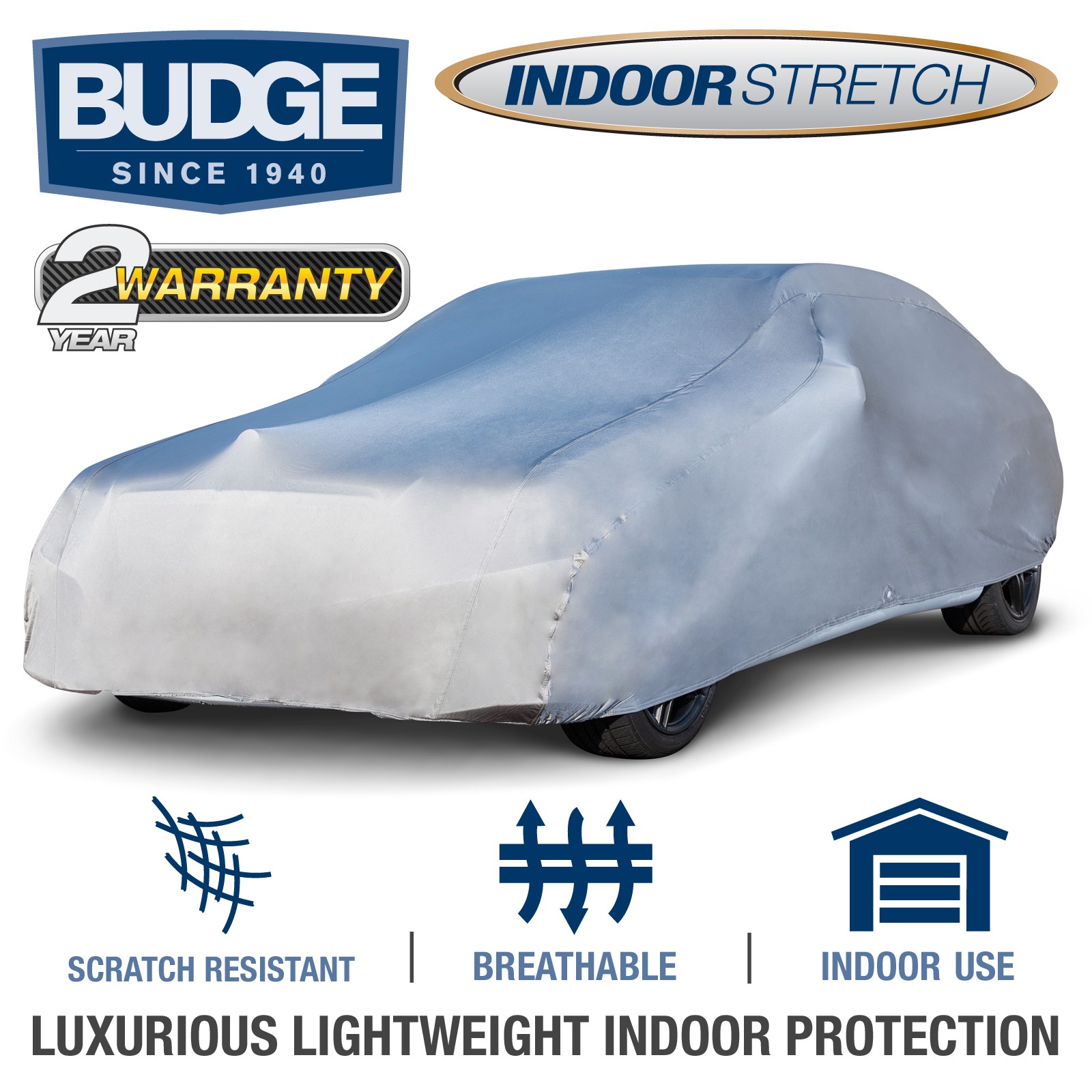 Indoor Stretch Car Cover Fits Buick Skylark 1967 | UV Protect | Breathable