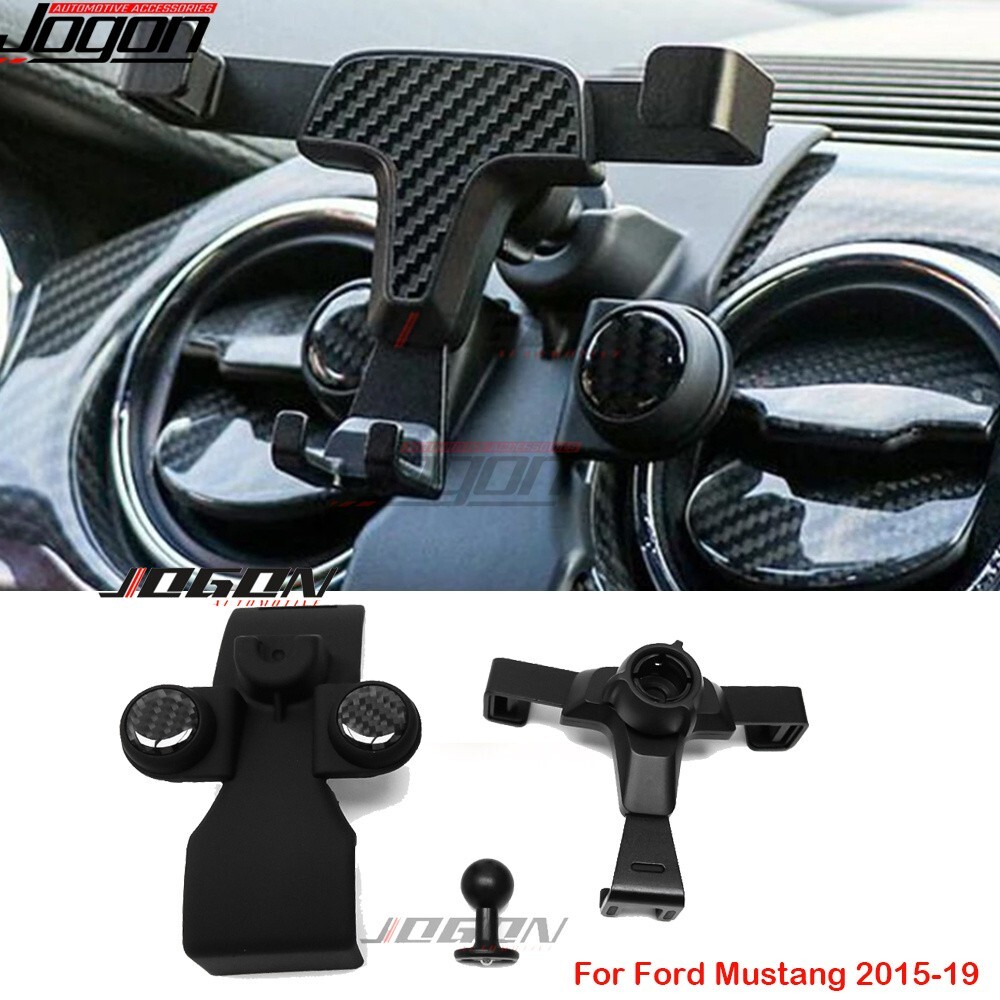 For Ford Mustang Shelby GT 2015-2019 Gravity Phone Holder Dashboard Mount Stand