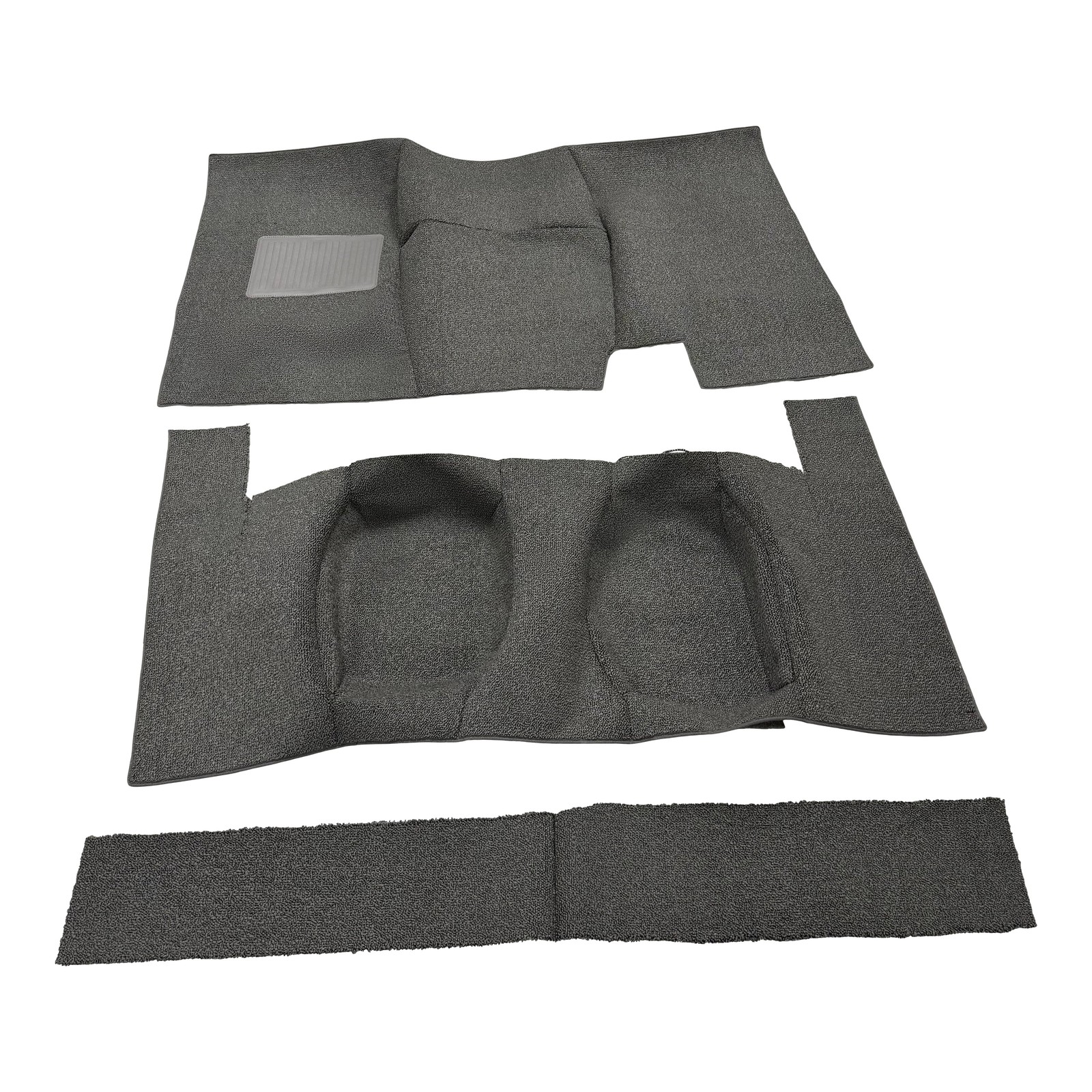 Studebaker Commander Carpet Kit 1953-1955 Front and Rear 2Dr Convertible Black