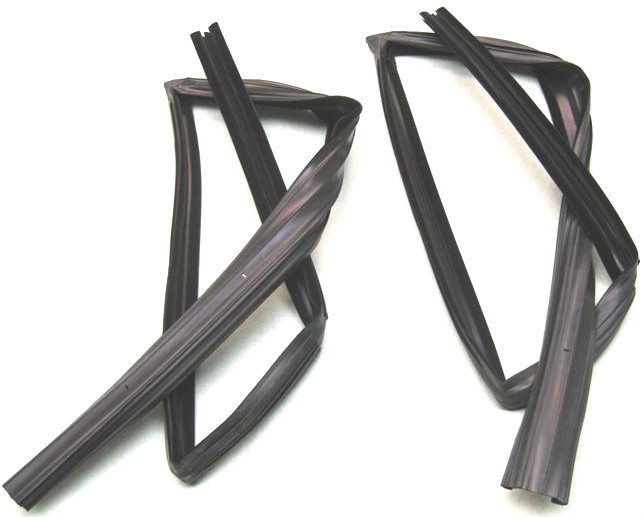 1980-1985 Oldsmobile 88 & 98 4 door new front door window channel seals, pair