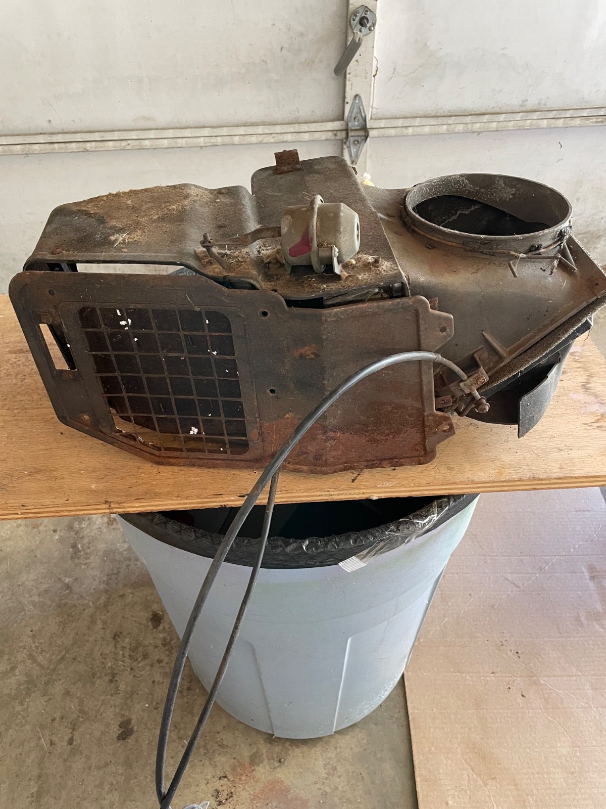 1961  Ford Thunderbird OEM Heater Core and AC Box with heater core and AC coil