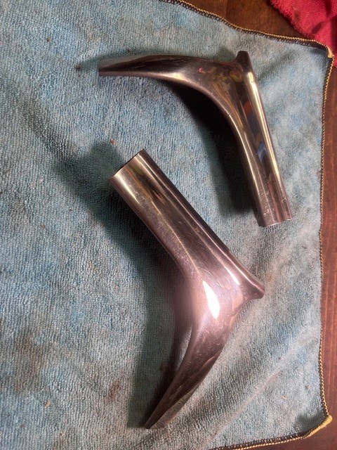 1955 STUDEBAKER SPEEDSTER COMMANDER CHAMPION INTERIOR CHROME WINDSHIELD TRIM