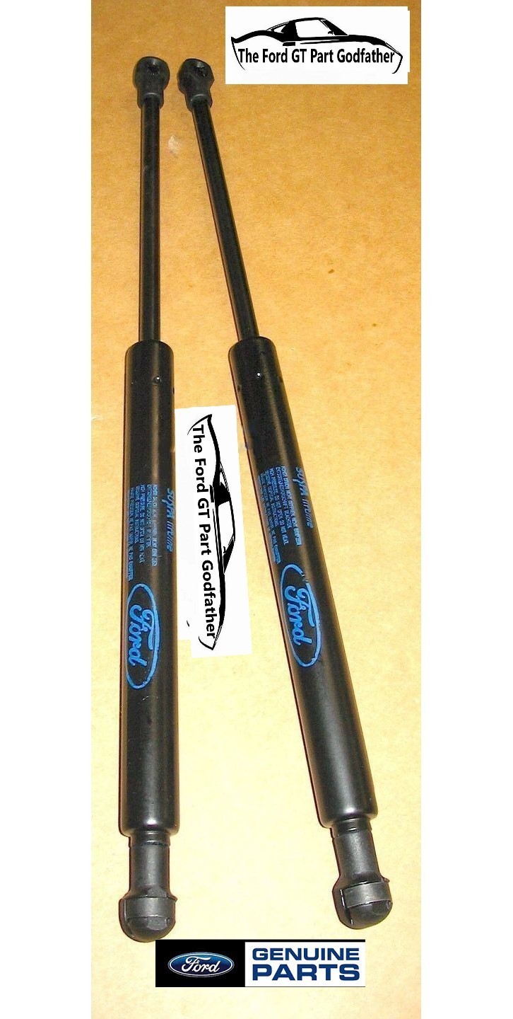 2005,2006 FORD GT GT40 SUPERCAR FACTORY OEM REAR CLAM SHELL LIFT SHOCKS 05/06