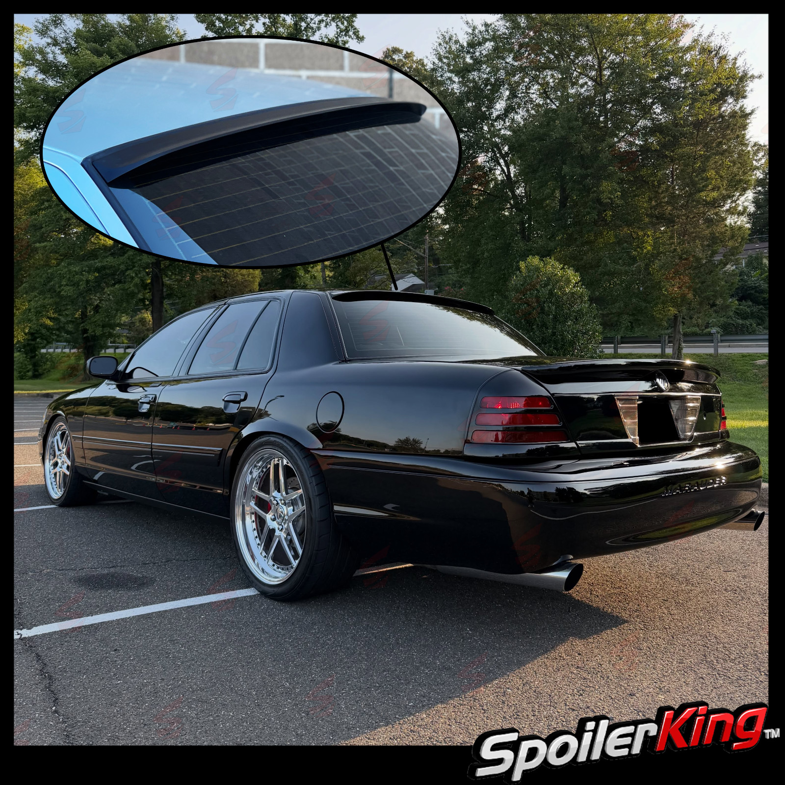Rear Window Roof Spoiler Fits Mercury Marauder 2003-2004 SpoilerKing 284R