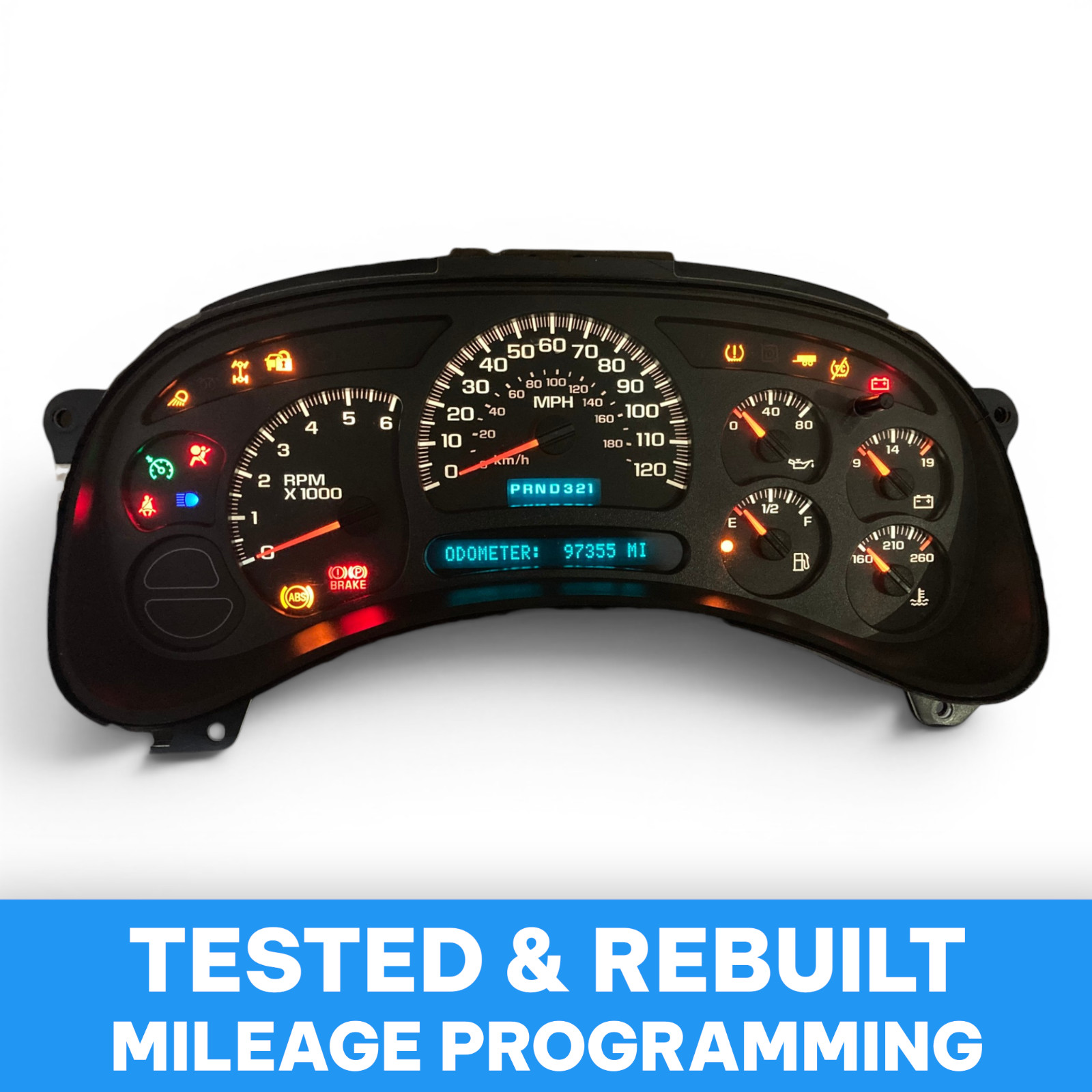 2003-2006 Silverado Sierra Tahoe Suburban Yukon Instrument Cluster | 15114649