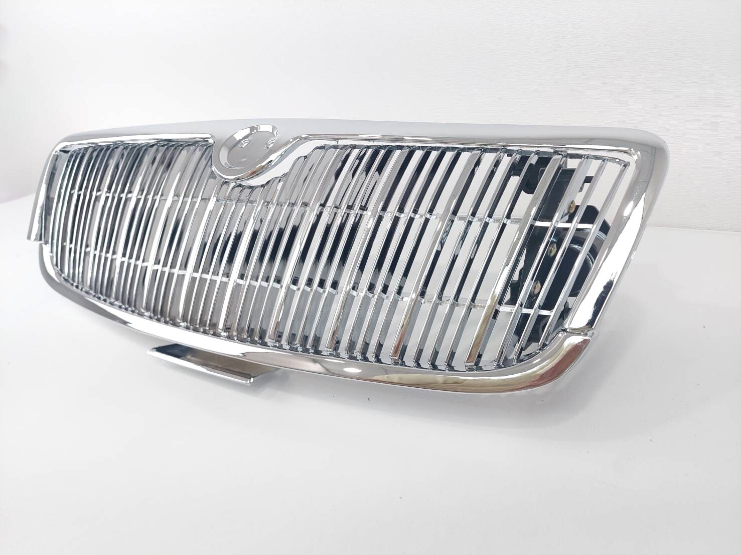 Fully Chrome Grille Upper Hood Mold fit Mercury Grand Marquis 1995-1997 2 PCS
