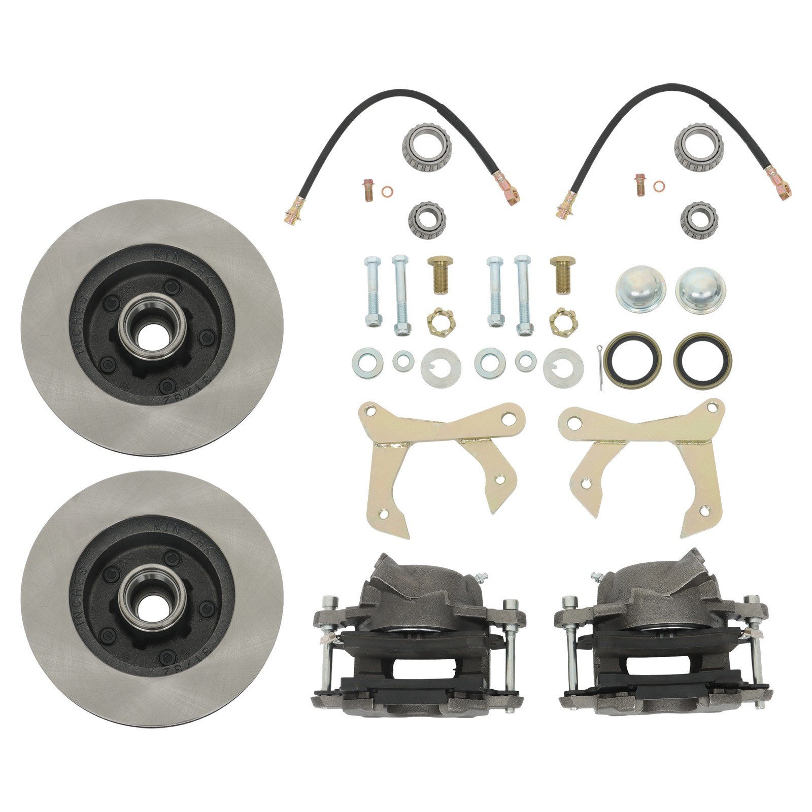 For Chevrolet Bel Air Two-Ten Series One-Fifty Series 1955-57 l6 Disc Brake Kit