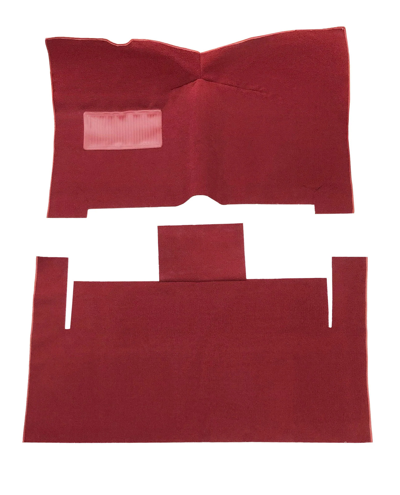 Plymouth Belvedere Carpet Kit 1957-1958 Front and Rear 4Dr Sedan Black Charcoal